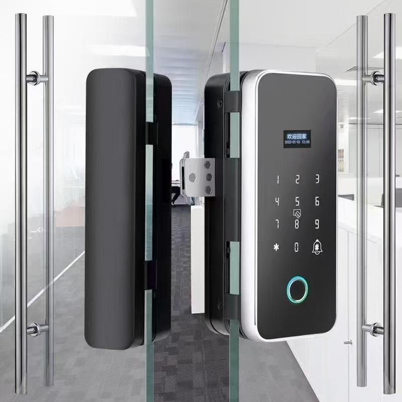 玻璃门智能锁 图 1