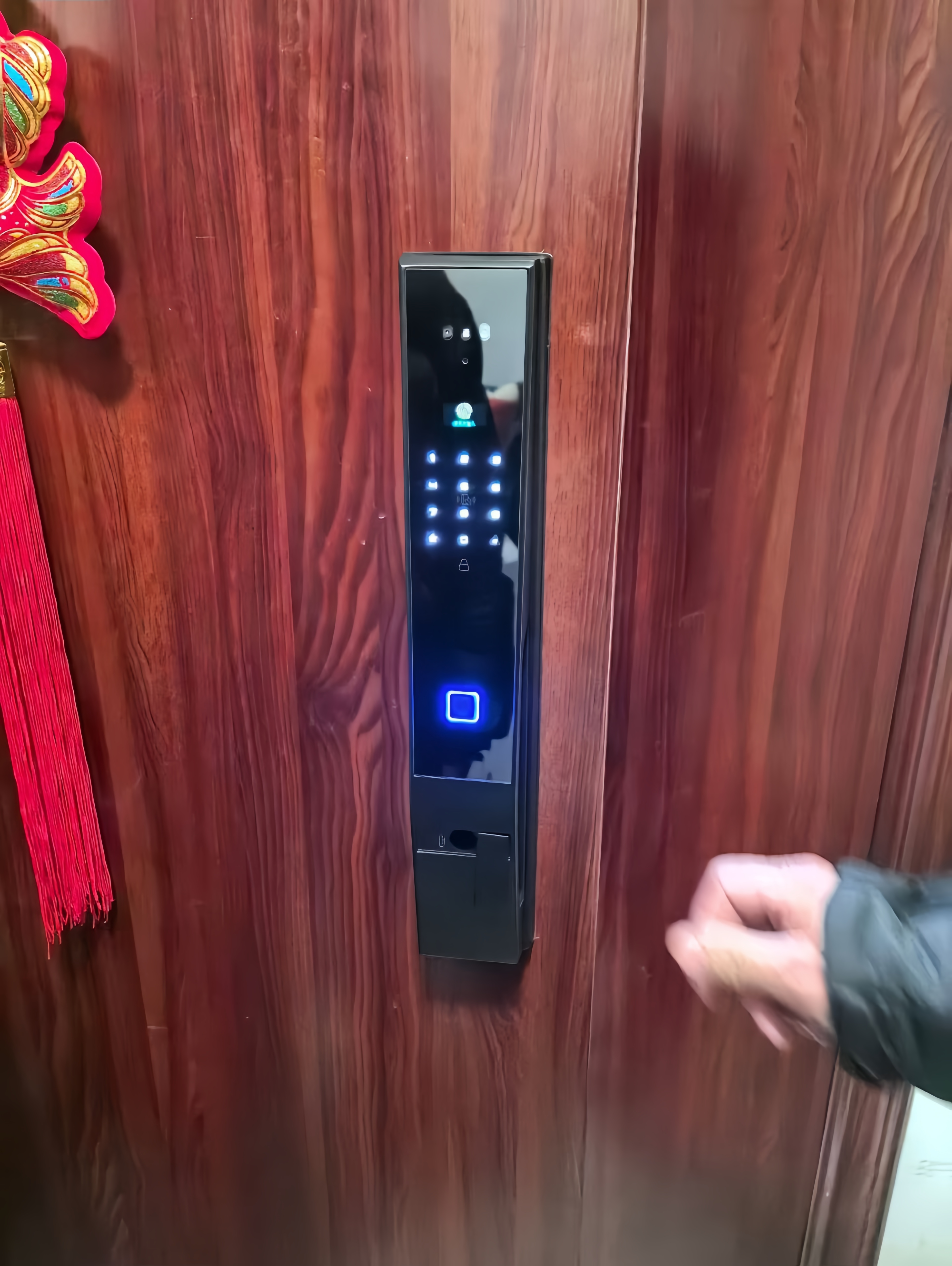 玉山万柳江南小区送装全自动人脸识别对讲智能锁装自动人脸识别对讲智能锁